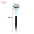 Solar outdoor light stakes
