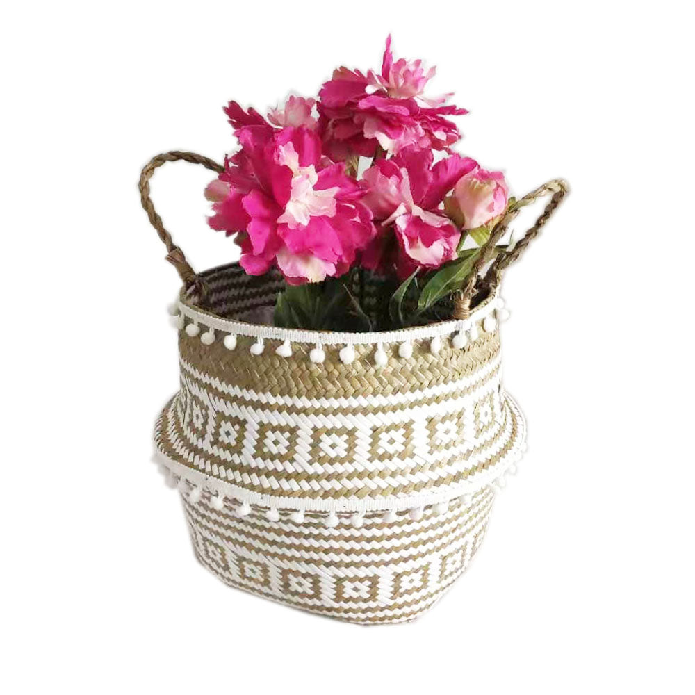 Straw Home Decorative Basket