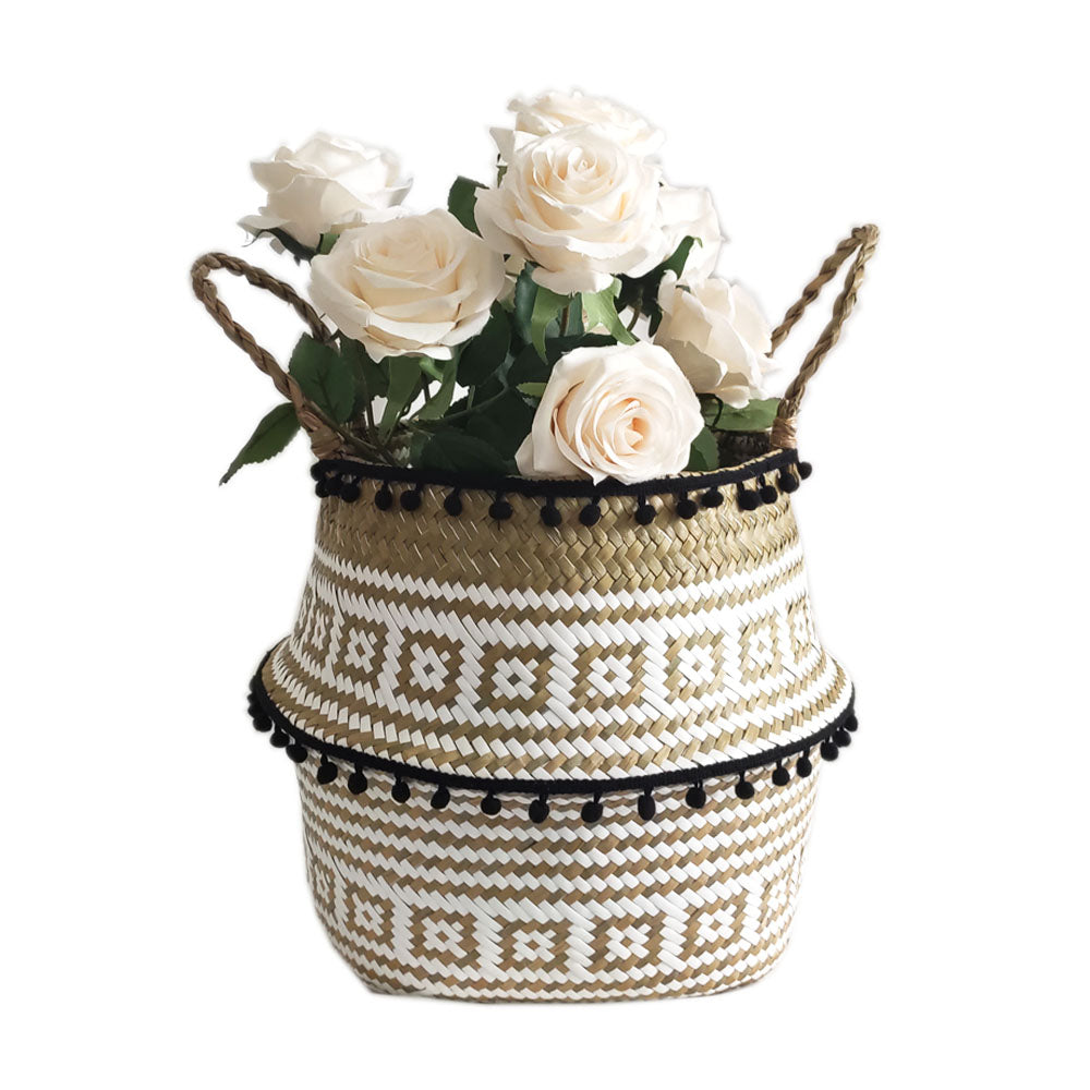 Straw Home Decorative Basket