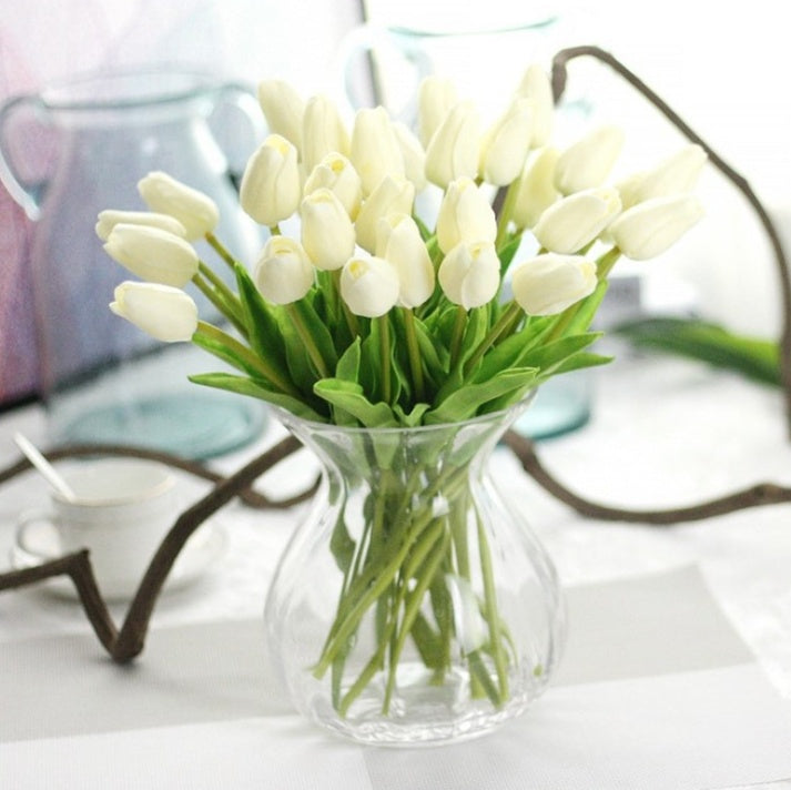 Home decor table flowers