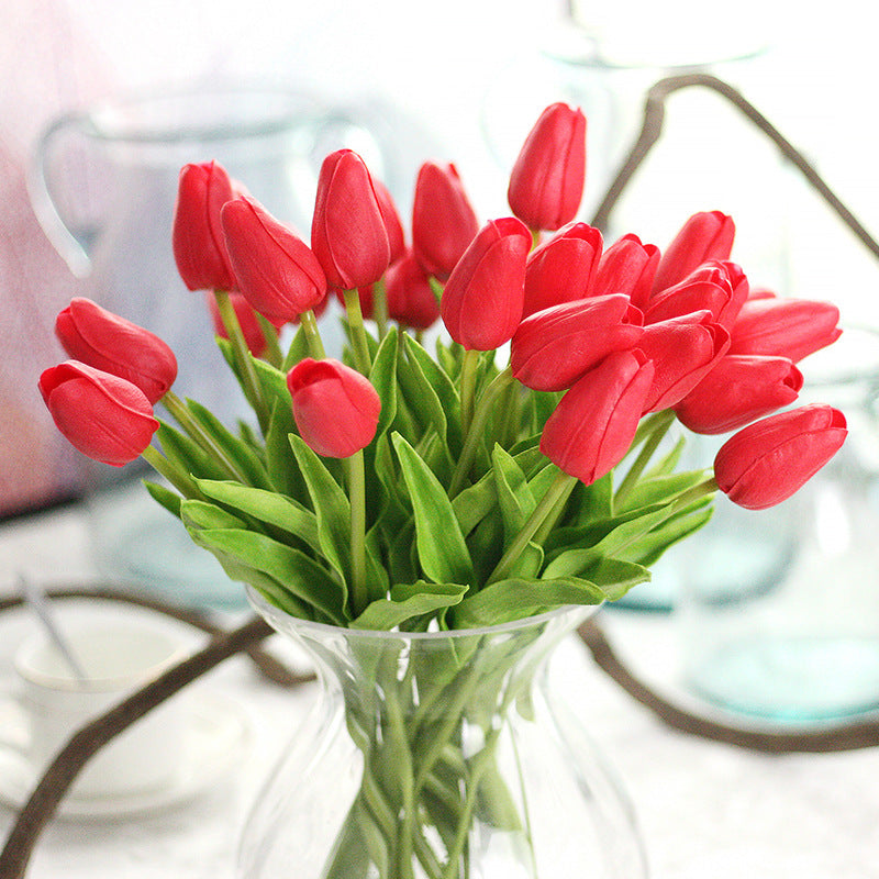Home decor table flowers