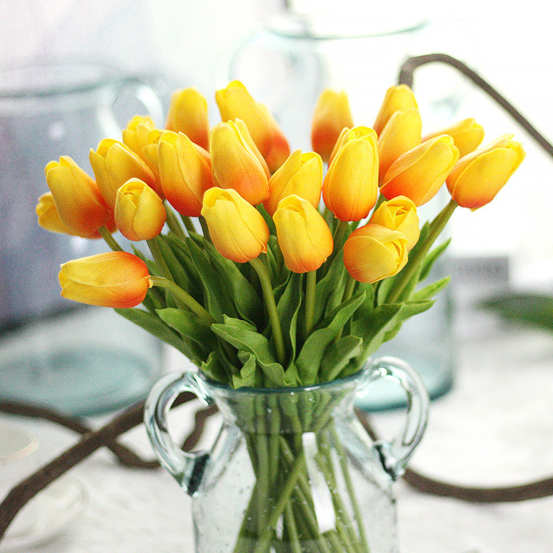 Home decor table flowers