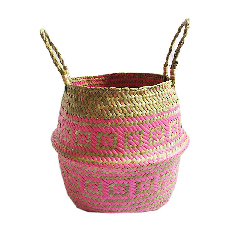 Straw Home Decorative Basket