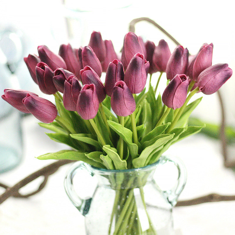 Home decor table flowers