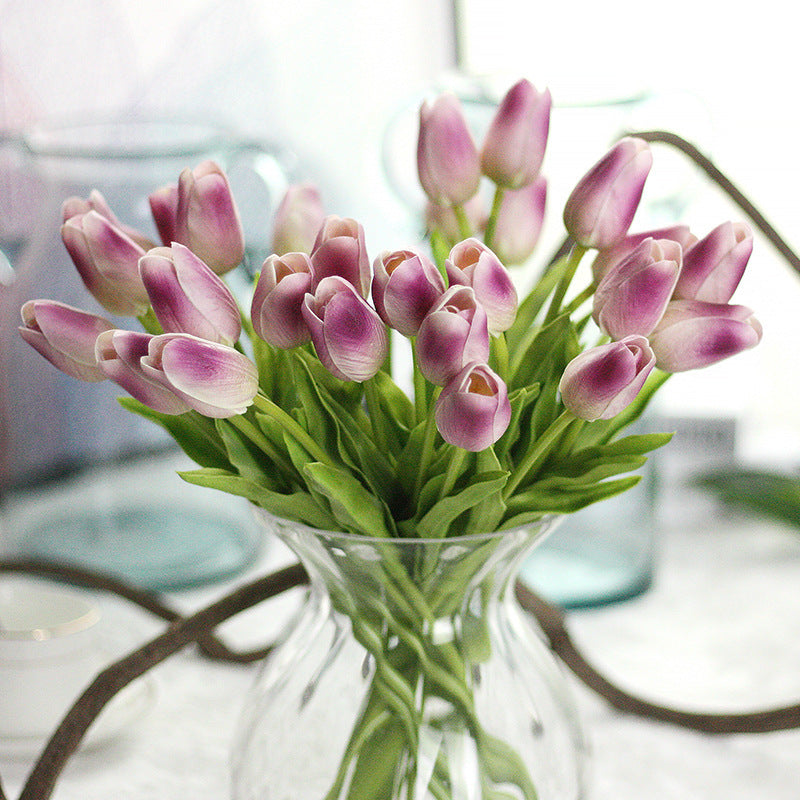 Home decor table flowers